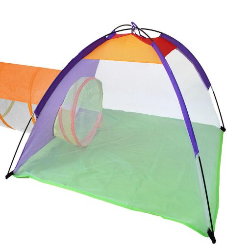 Tenda da gioco con tunnel e 200 palline colorate - Divertimento indoor/outdoor