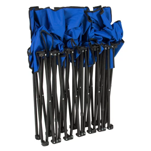 Panchina portatile pieghevole per 6 persone con borsa da trasporto, capacità 480 kg