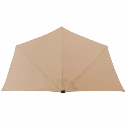 Ombrellone da balcone a mezza luna con manovella facile, design salvaspazio
