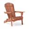 Sedia da giardino pieghevole in legno di cedro classica - Design ergonomico, durevole e salvaspazio