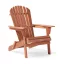 Sedia da giardino pieghevole in legno di cedro classica - Design ergonomico, durevole e salvaspazio