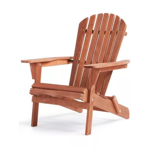 Sedia da giardino pieghevole in legno di cedro classica - Design ergonomico, durevole e salvaspazio