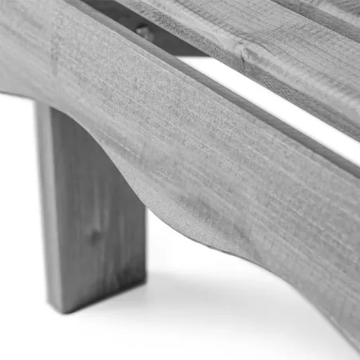Sedia da giardino in legno di cedro classica - Design ergonomico, pieghevole, durevole