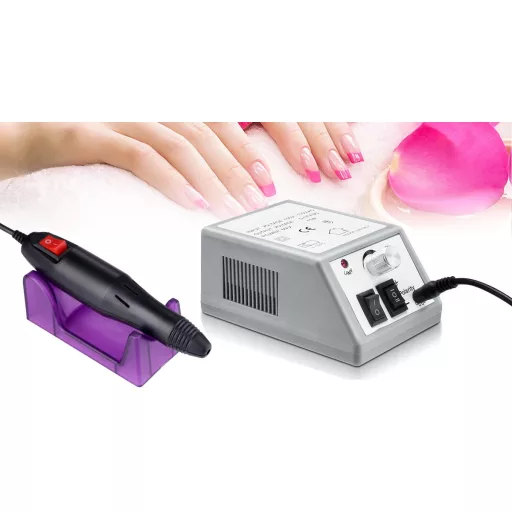 Macchina per la limatura elettrica delle unghie con 6 accessori e velocità regolabile