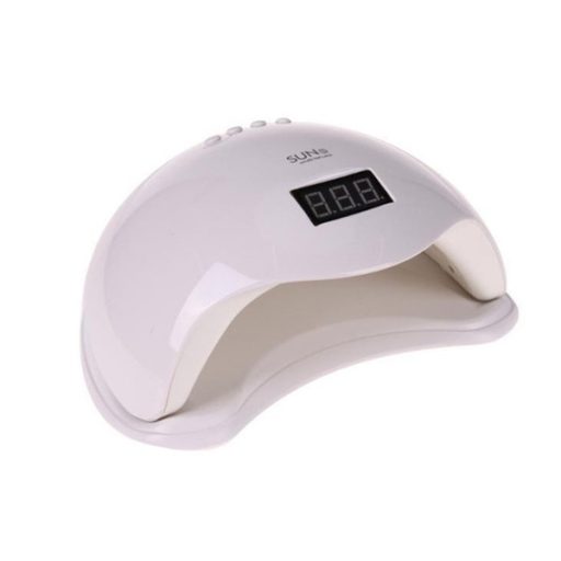 Lampada UV a 24 LED con Display Digitale e Timer - 48W, Base Magnetica Rimovibile