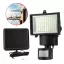 Faro solare a LED 60 con sensore di movimento e resistenza alle intemperie IP65