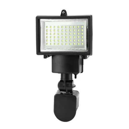 Faro solare a LED 60 con sensore di movimento e resistenza alle intemperie IP65
