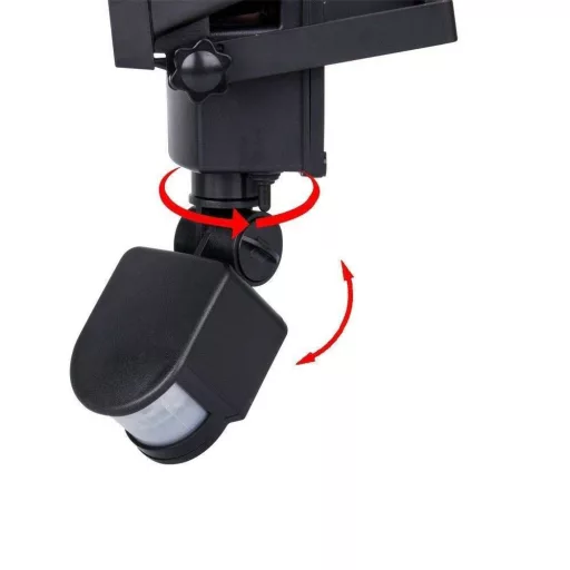 Faro solare a LED 60 con sensore di movimento e resistenza alle intemperie IP65