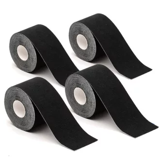   Nastro Kinesiologico 4-Pack per Alleviare il Dolore - Impermeabile, Traspirante, 5cm x 5m, Vari Colori