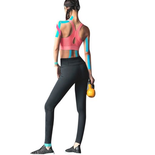 Nastro Kinesiologico 4-Pack per Alleviare il Dolore - Impermeabile, Traspirante, 5cm x 5m, Vari Colori