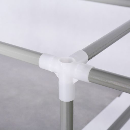 Mobile Shoe Storage Cabinet with 12 Shelves and Zipper Cover - 4 Colors Available