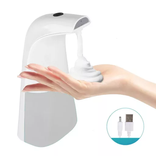 Dispenser automatico di sapone senza contatto con sensore a infrarossi - soluzione igienica di sapone schiumoso