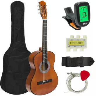   Set di chitarra acustica per principianti con accessori e accordatore - 2 colori