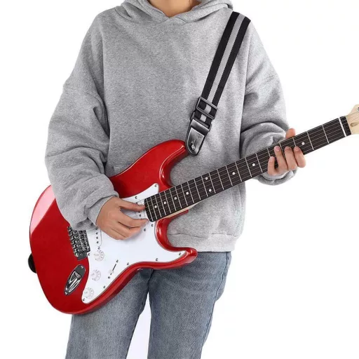Set di Chitarra Elettrica per Principianti con Amplificatore da 5W, Cinghia e Borsa da Trasporto