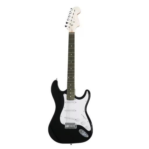 Set di Chitarra Elettrica per Principianti con Amplificatore da 5W e Accessori - Nero
