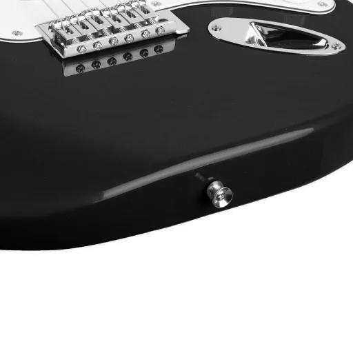Set di Chitarra Elettrica per Principianti con Amplificatore da 5W e Accessori - Nero