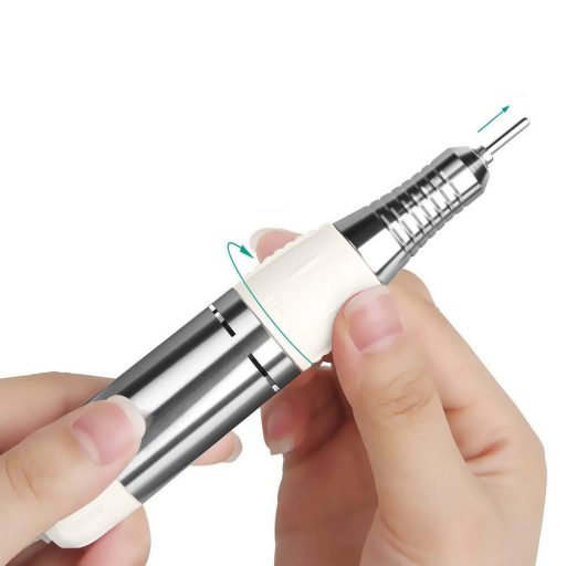 Macchina per unghie a pedale con velocità regolabile e set di 12 punte per manicure e pedicure professionale