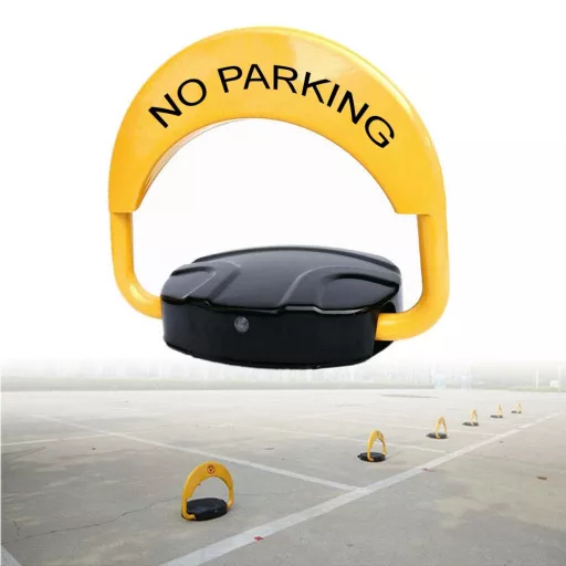 Guardia di parcheggio automatica con allarme e telecomando - Ricaricabile USB, capacità di 2 tonnellate