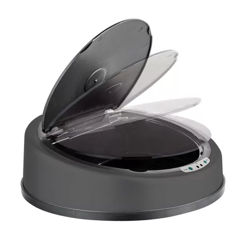 Coperchio per cestino automatico con sensore - design igienico e senza contatto, 32x32 cm