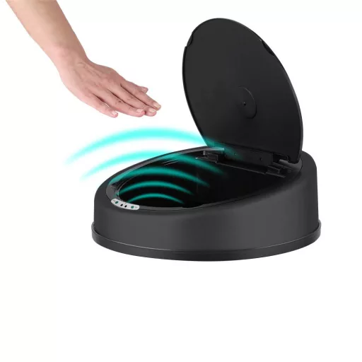Coperchio per cestino automatico con sensore - design igienico e senza contatto, 32x32 cm