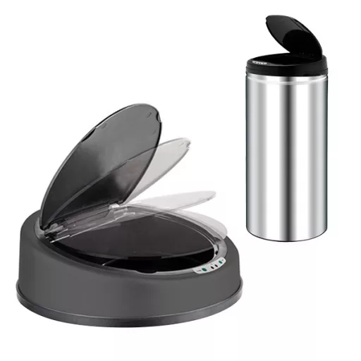Coperchio per cestino automatico con sensore - design igienico e senza contatto, 32x32 cm