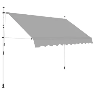   Tenda da sole avvolgibile regolabile, poliestere impermeabile, 250x120 cm