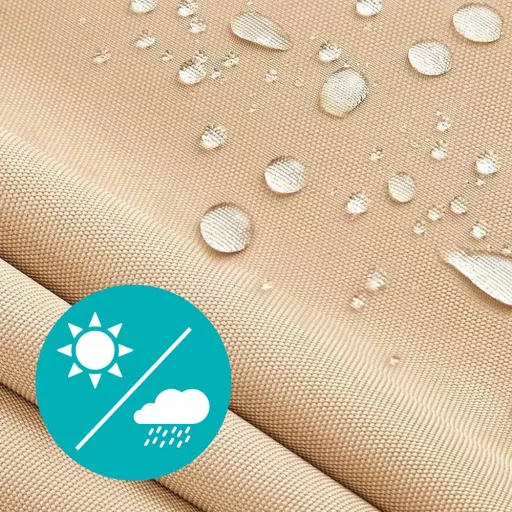 Tenda avvolgibile regolabile per balcone o terrazza - Poliestere impermeabile, 250x120cm