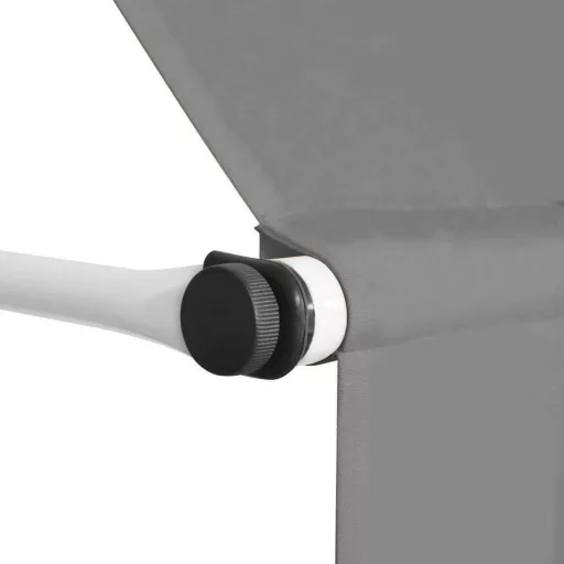 Tenda parasole retrattile, poliestere impermeabile, altezza regolabile 2-3m, senza foratura, 200x120 cm
