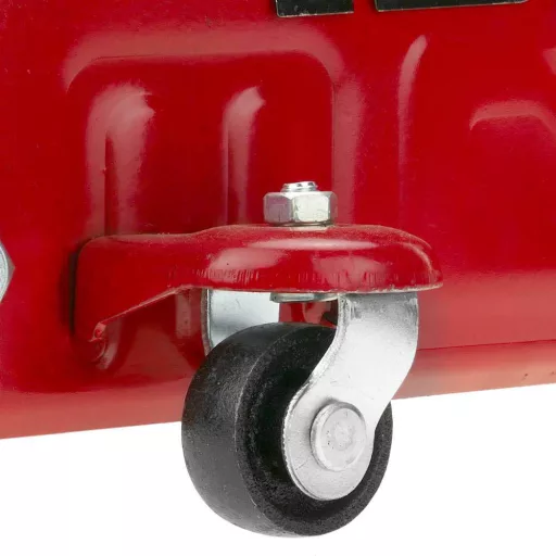 Jack idraulico da pavimento 2 tonnellate con altezza regolabile (13-33 cm) e manico ergonomico