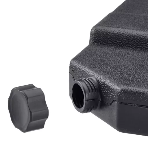 Base per ombrello riempibile 2-Pack - Impermeabile, Resistente alle intemperie, Capacità di 20 kg