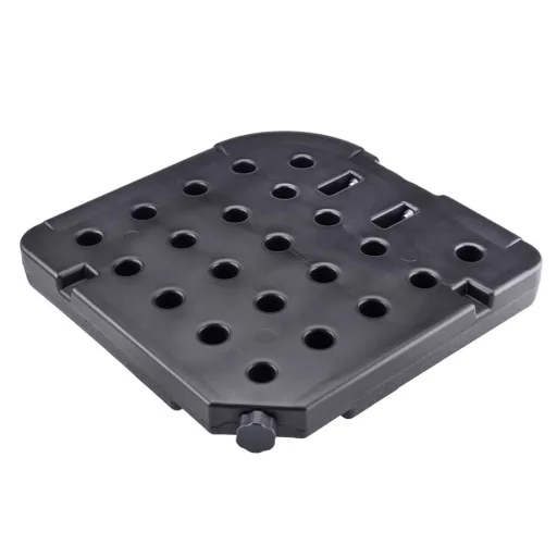 Base per ombrello riempibile 2-Pack - Impermeabile, Resistente alle intemperie, Capacità di 20 kg