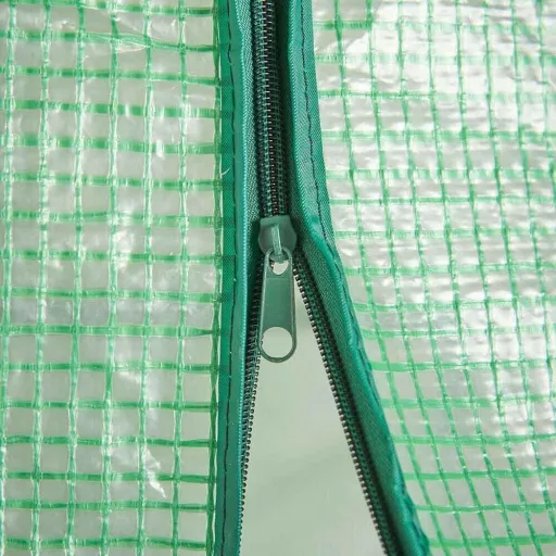 Serra portatile con ripiani 2x2 e copertura resistente alle intemperie