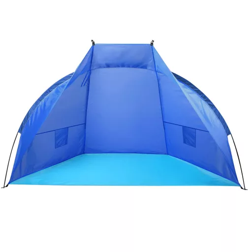 Tenda Mezza Blu per Spiaggia e Picnic - Facile da Montare, Adatta alle Famiglie