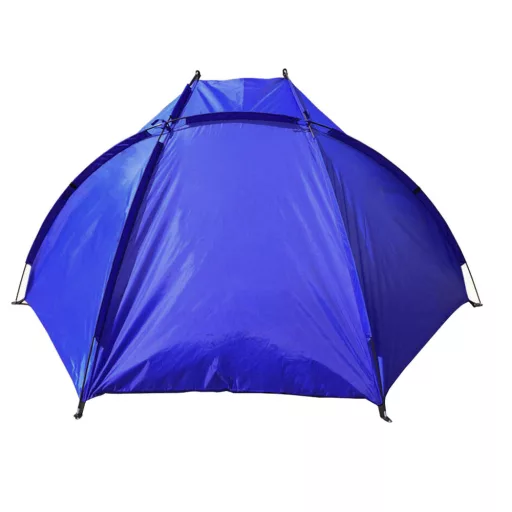Tenda Mezza Blu per Spiaggia e Picnic - Facile da Montare, Adatta alle Famiglie