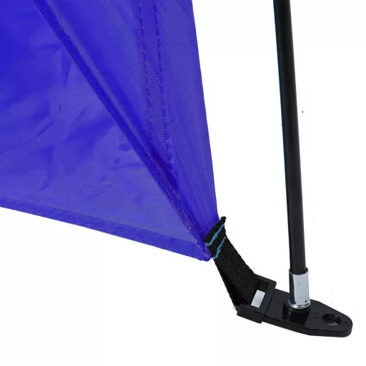 Tenda Mezza Blu per Spiaggia e Picnic - Facile da Montare, Adatta alle Famiglie