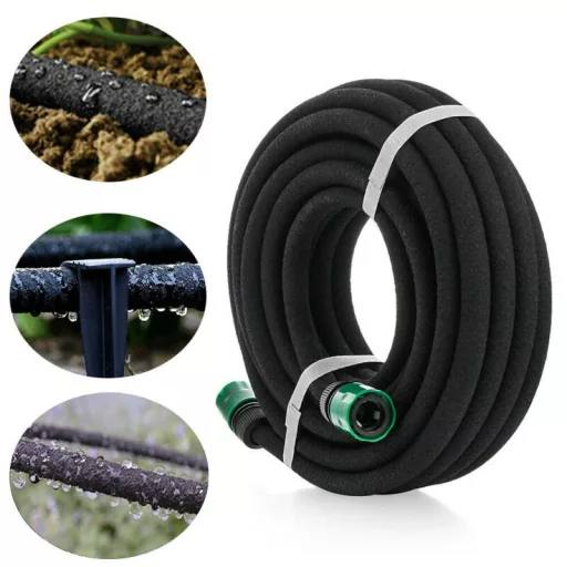 Tubo di irrigazione a goccia per orti - opzioni da 15 m o 30 m