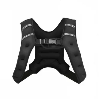Gilet zavorrato da 5 kg per allenamento cardio e di forza