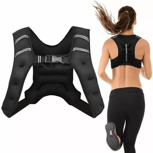 Gilet zavorrato da 5 kg per allenamento cardio e di forza