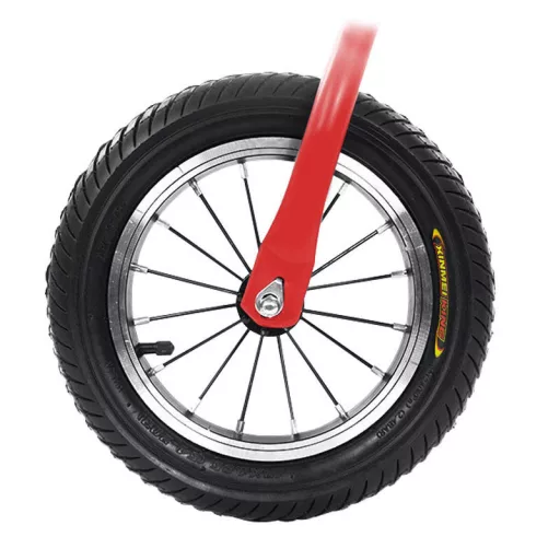 Bicicletta equilibrio rossa regolabile per bambini - Leggera, Confortevole e Durevole
