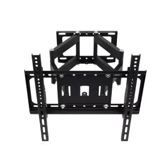   Supporto a muro inclinabile e girevole regolabile per TV e monitor da 26-65", compatibile VESA, capacità di 40 kg