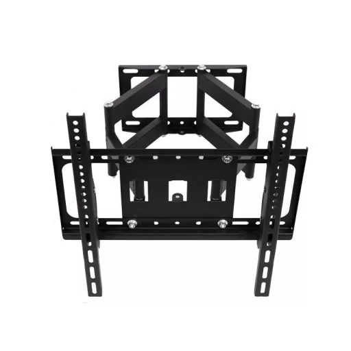 Supporto a muro inclinabile e girevole regolabile per TV e monitor da 26-65", compatibile VESA, capacità di 40 kg