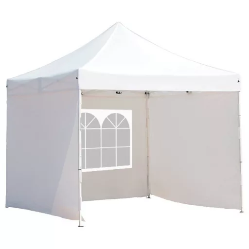 Sostituzione del tendone per padiglione con parete laterale - Copertura impermeabile 2,9x2,9 m