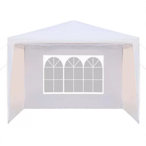 Sostituzione del tendone per padiglione con parete laterale - Copertura impermeabile 2,9x2,9 m