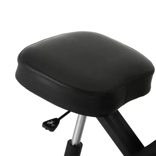 Sedia ergonomica da ginocchio con altezza regolabile e sedile imbottito - Nero
