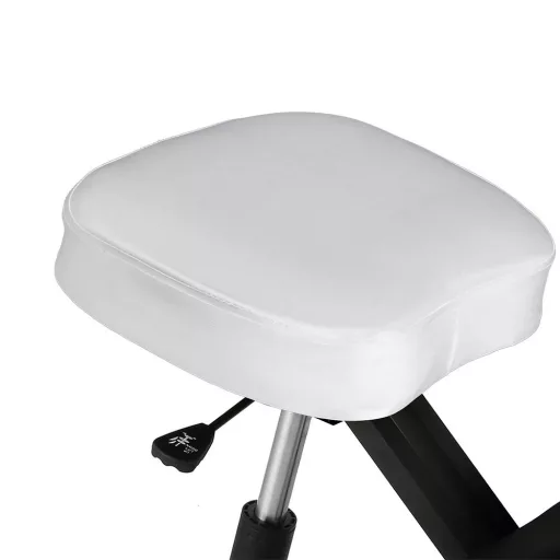Sedia ergonomica da ginocchio con altezza regolabile e sedile imbottito - Bianco