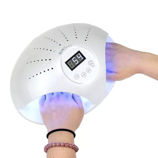 Lampada UV a 24 LED - Asciugatrice per unghie professionale da 48W con timer e design ergonomico