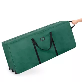   Borsa di stoccaggio grande con ruote, 150x62x50 cm, 3 ruote, ideale per alberi di Natale artificiali