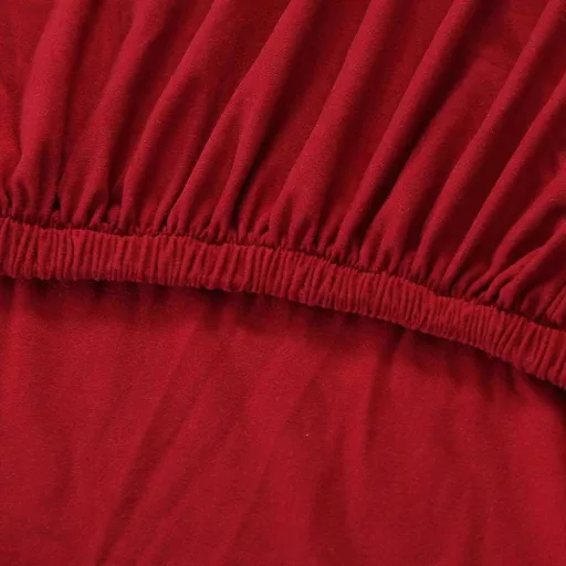 Copertura elastica rossa per divano e poltrona per mobili da 90-140 cm