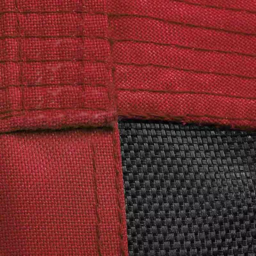 Altalena a nido regolabile 90 cm per uso interno ed esterno, rossa