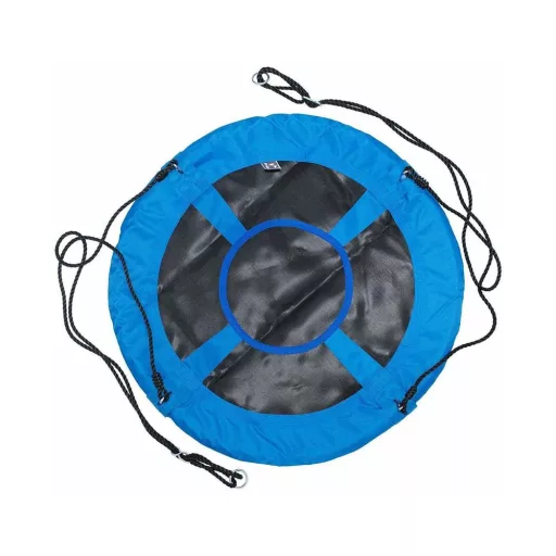 Altalena a nido per bambini 110 cm - Altezza regolabile, uso interno/esterno, capacità 100 kg